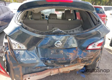 2014 Nissan Murano Le z USA, uszkodzony, nr VIN JN8AZ1MW3EW500810